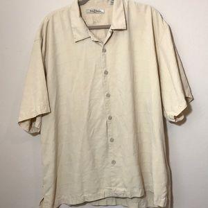 Tommy Bahama 100% Silk Men’s button down/XXL